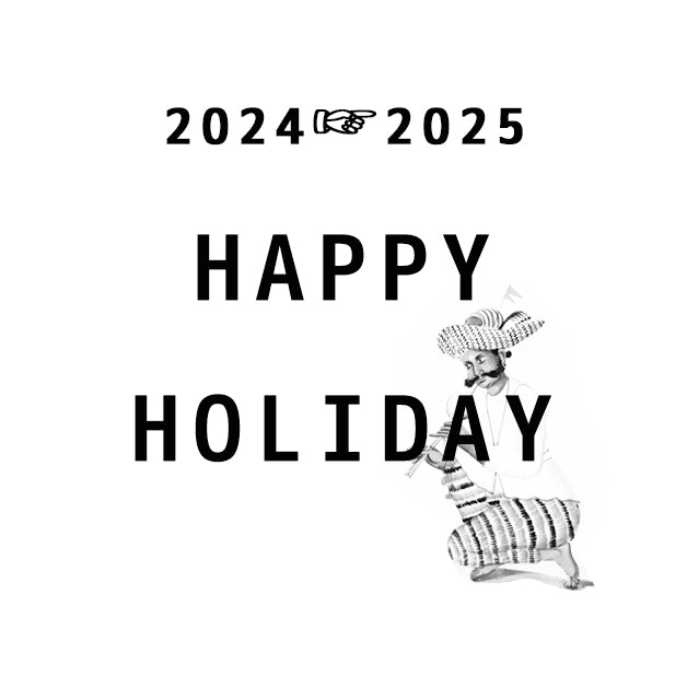 【information】年末年始の営業と発送のお知らせ