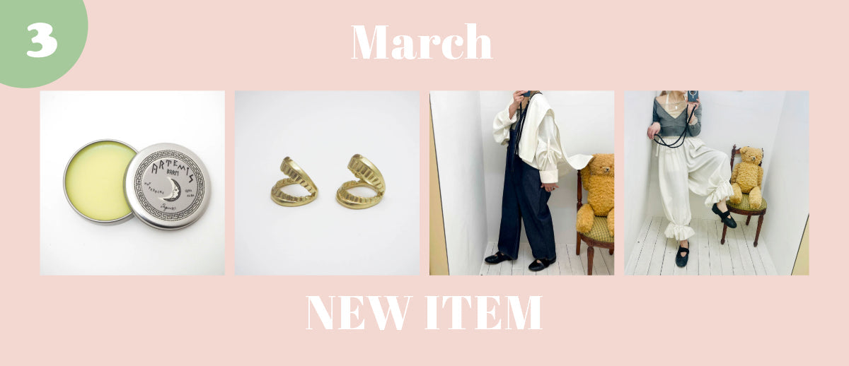 【NEW ITEM】MARCH 2025