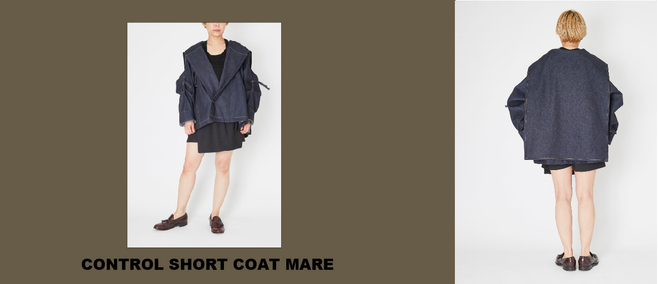 【 Renewal Arrival】 CONTROL SHORT COAT(MARE)