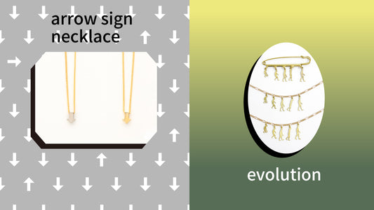 【 Renewal Arrival】arrow sign necklace / evolution