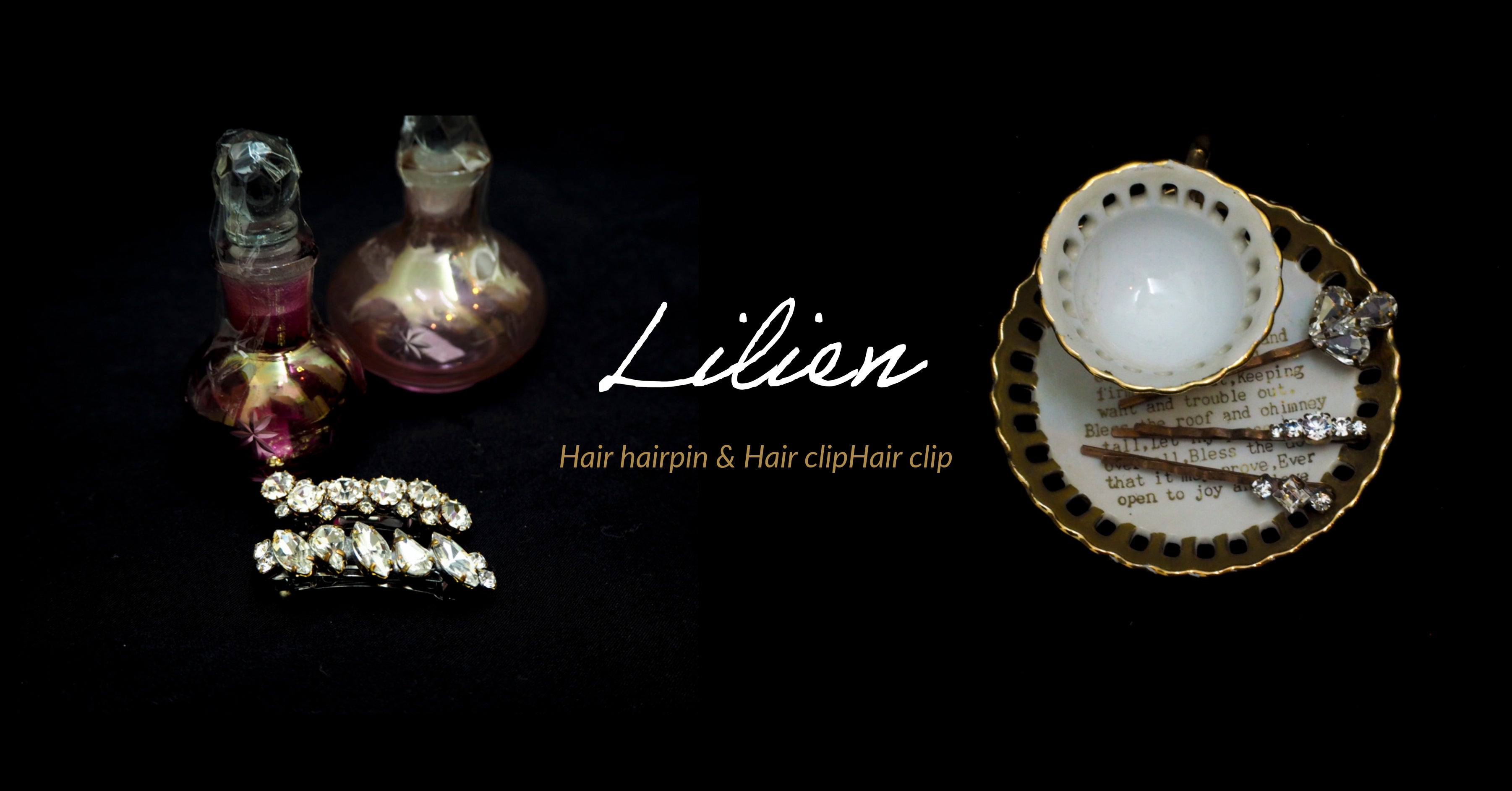 【Lilien】Hair hairpin & Hair clip　