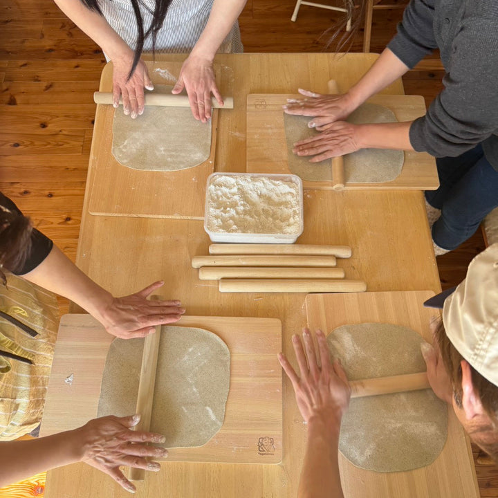 3月21日(土) 22日(日) 開催【がまこう庵】の蕎麦打ちワークショップ / 池尻HOME/WORK Village