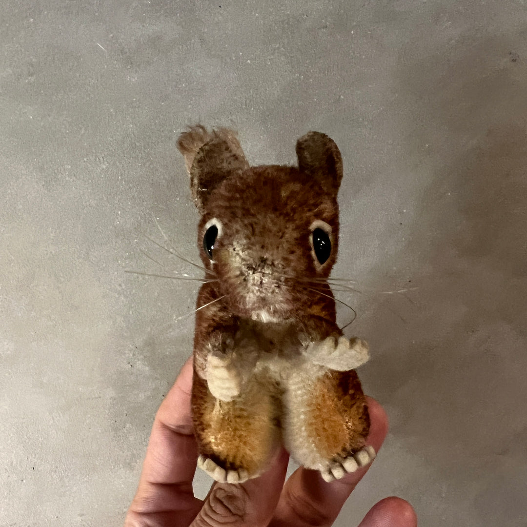 Antique perri squirrel mohair doll / Steiff?