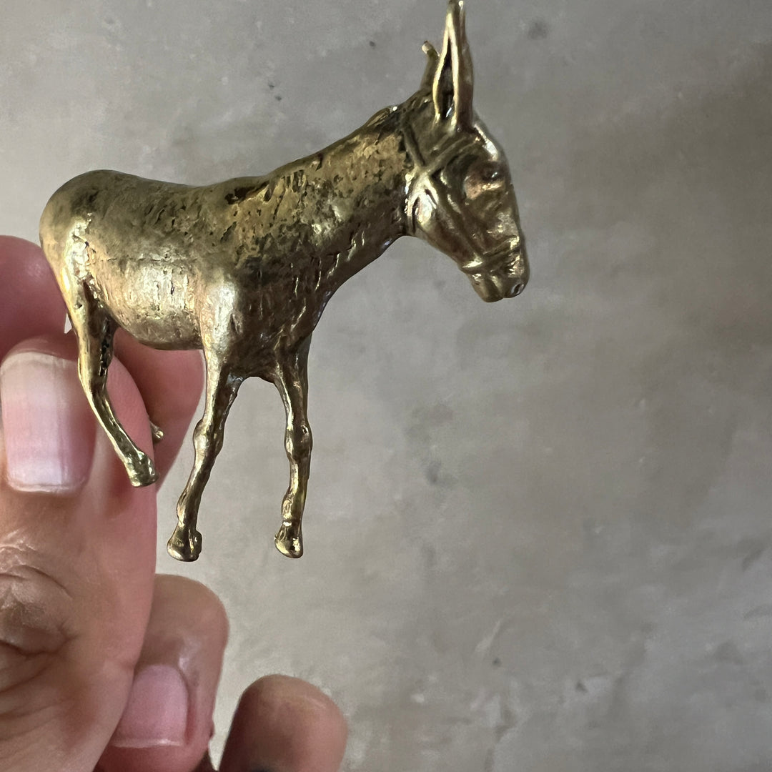 Vintage brass “donkey”