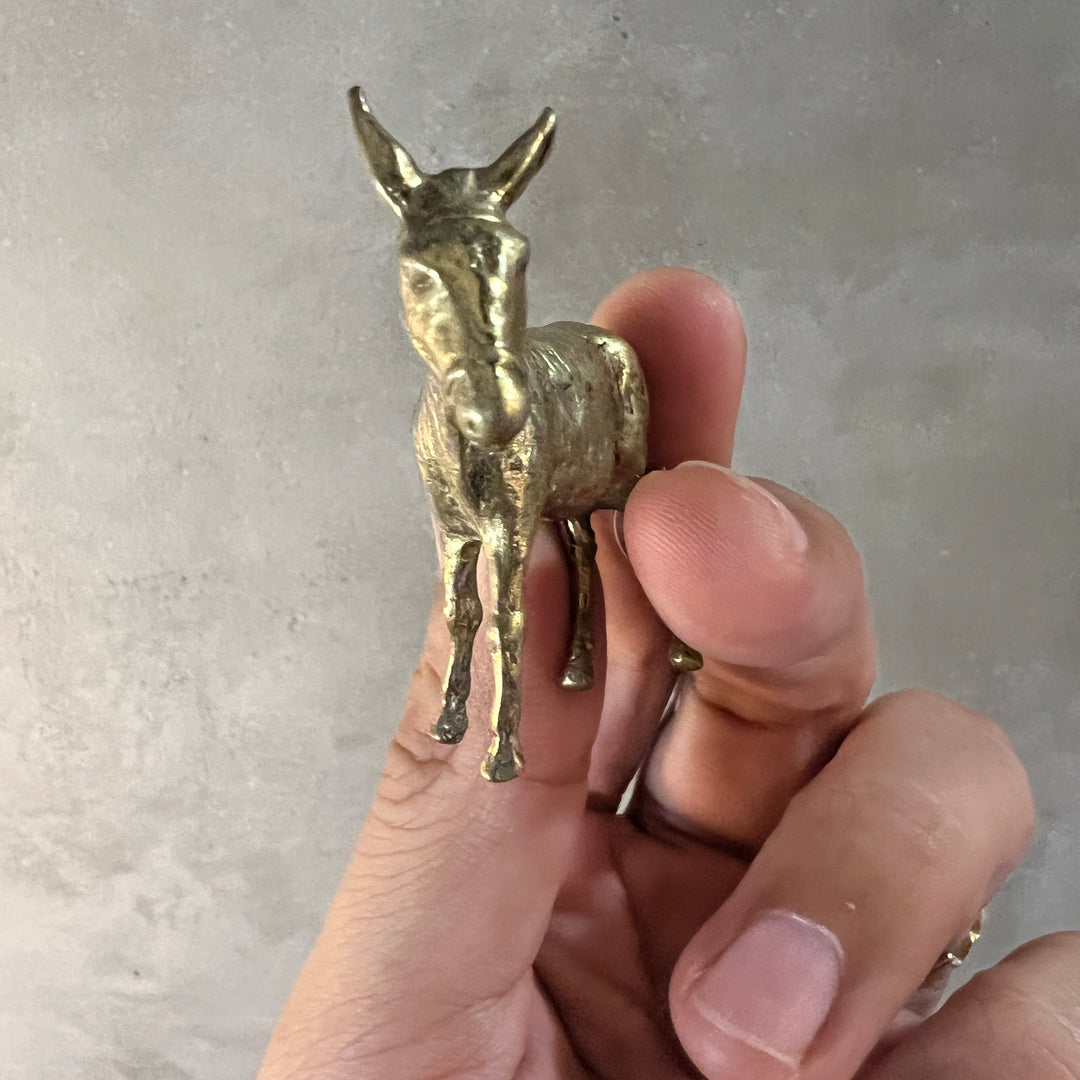 Vintage brass "donkey"