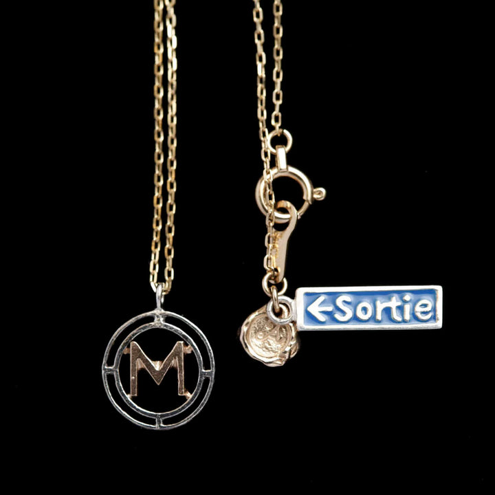 【Aquvii JEWEL】metro Necklace