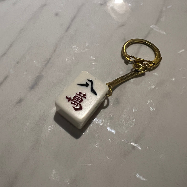 Mahjong Key holder -Japanese deadstock toy-