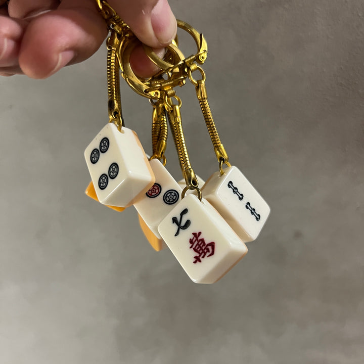 Mahjong Key holder -Japanese deadstock toy-