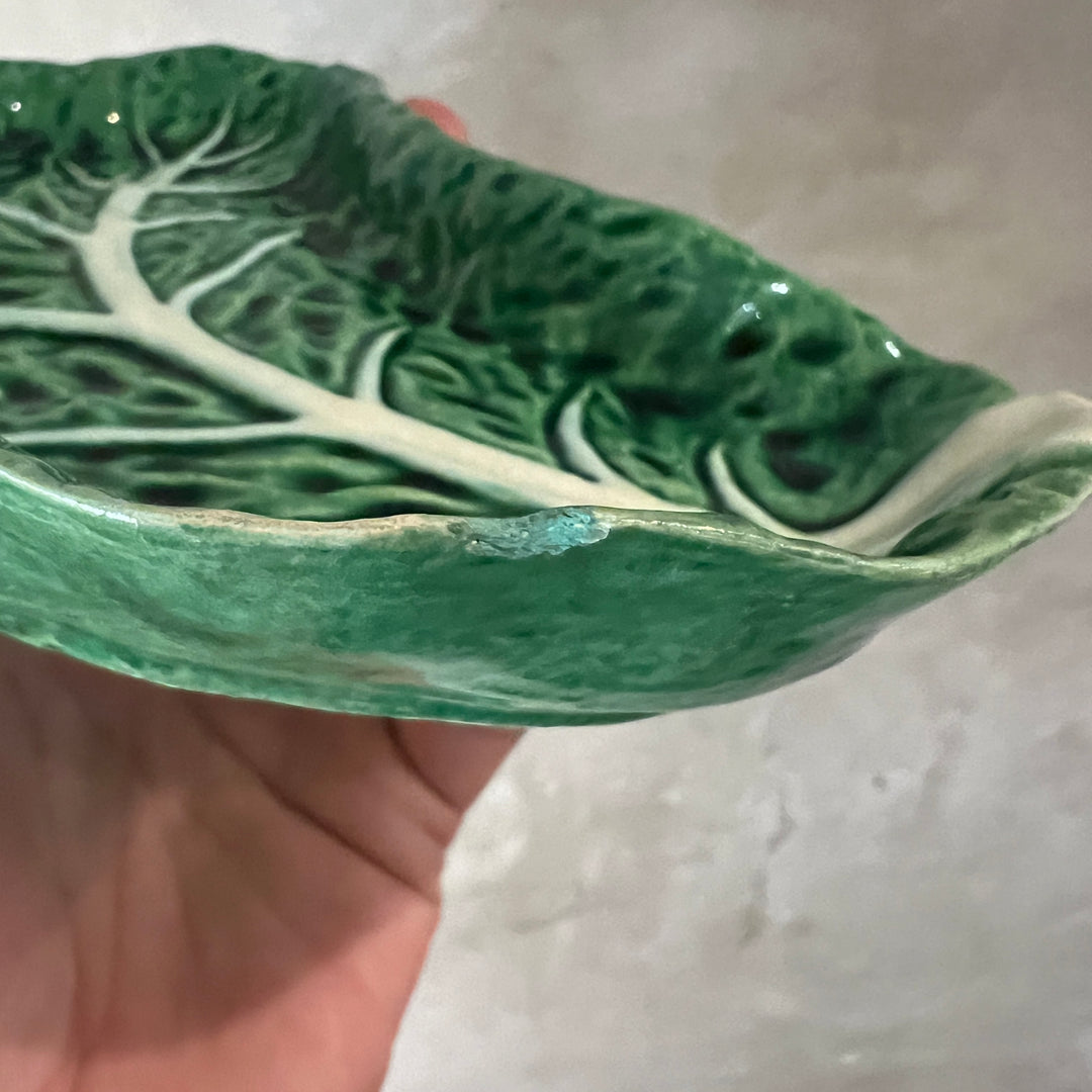 Vintage cabbage plate from Portuguese