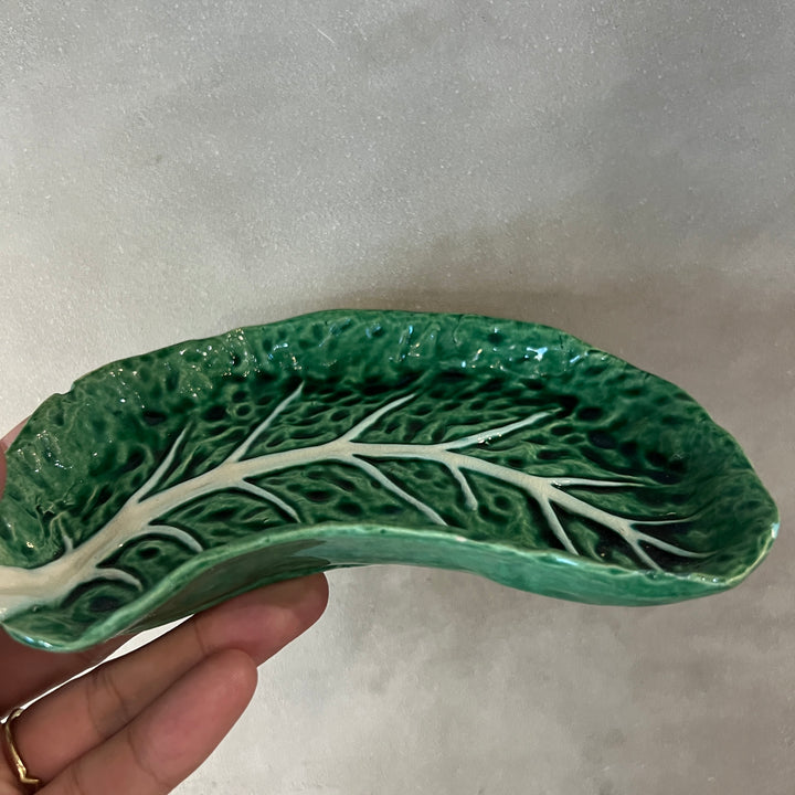 Vintage cabbage plate from Portuguese