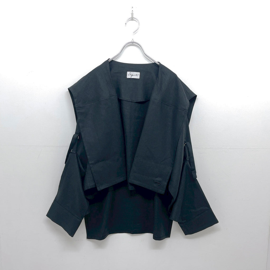 Aquvii （アクビ）| SHORT COAT BLACK – Aquvii Official Web Site
