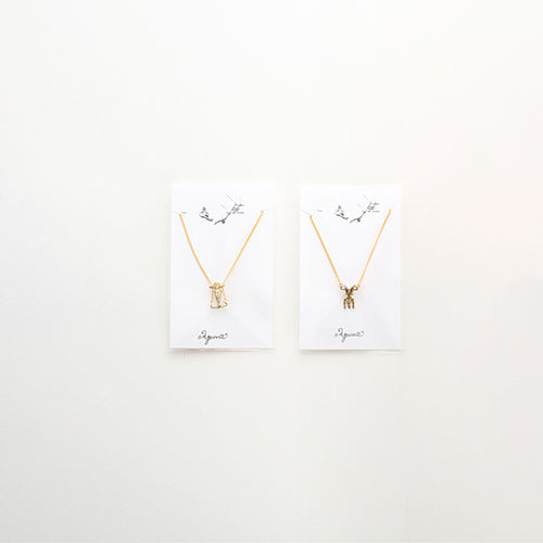 Aquvii（アクビ） | Trapeze Necklace | サーカスの空中ブランコを