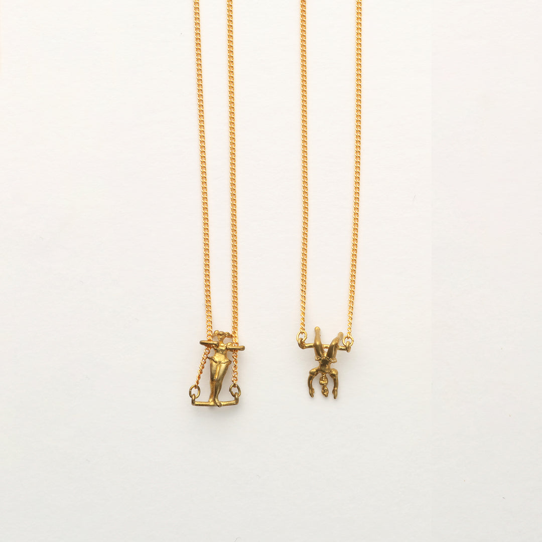 trapeze necklace