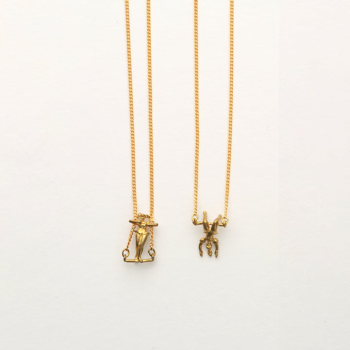 trapeze necklace