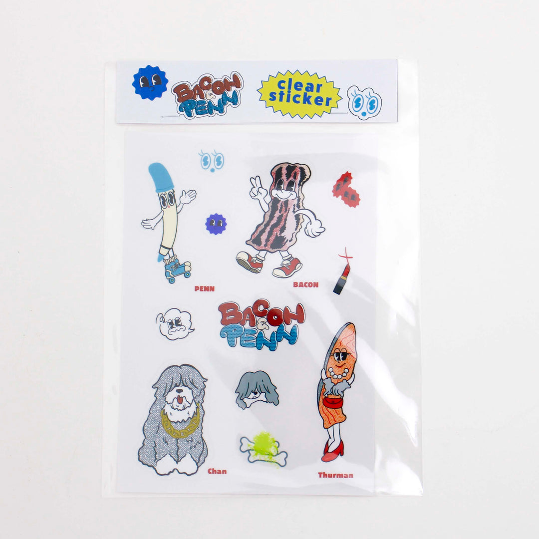 BACON&PENN sticker 【TAGDOESNOTMAKEYOU.】