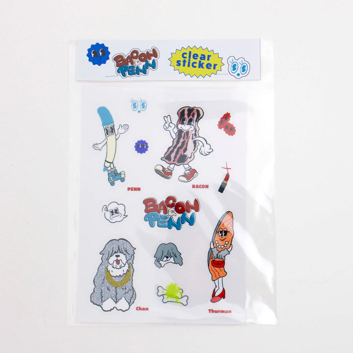 BACON&PENN sticker 【TAGDOESNOTMAKEYOU.】