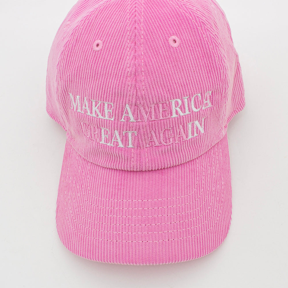 MAKE A RICE, EAT IN CAP -corduroy-