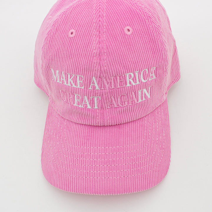 MAKE A RICE, EAT IN CAP -corduroy-