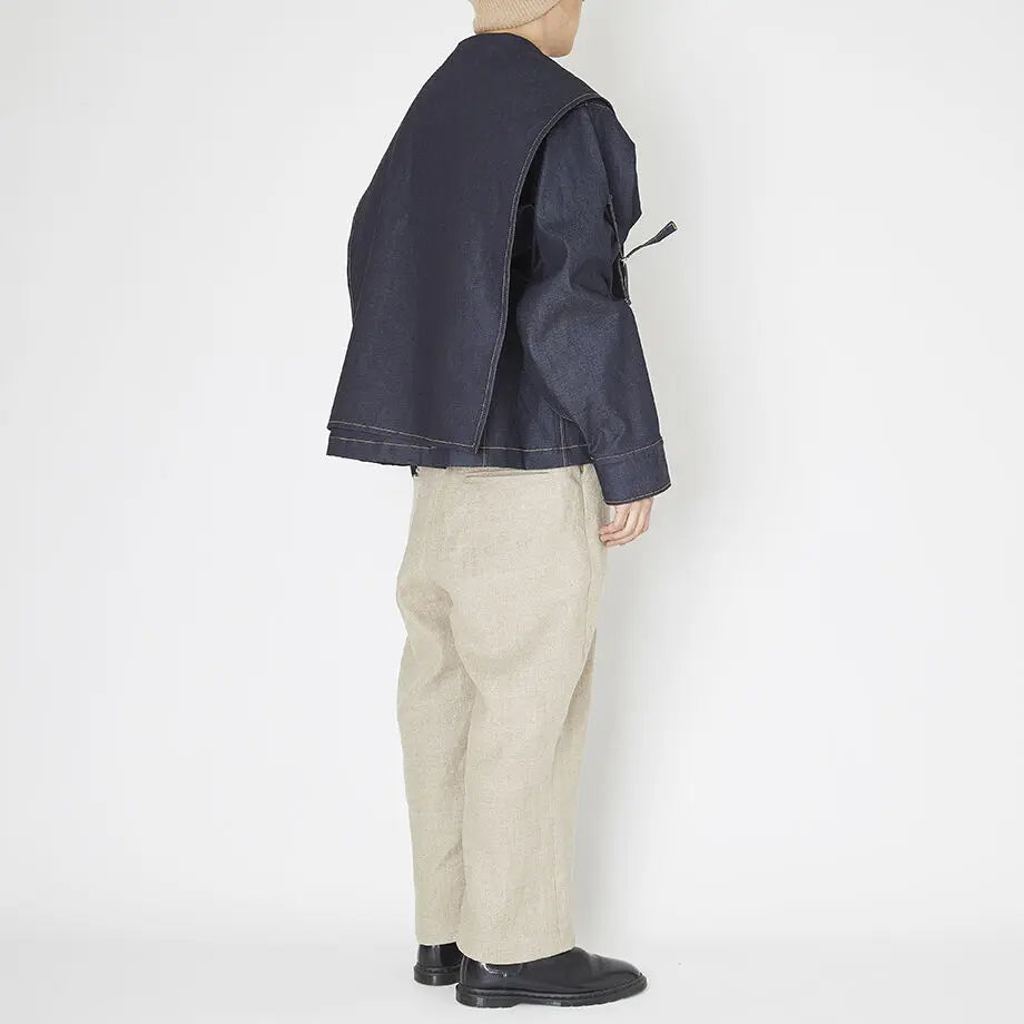 Aquvii | CONTROL SHORT COAT〖MARE〗 | A denim jacket with a unique Aquvii | CONTROL SHORT COAT〖MARE〗 | A denim jacket with a unique