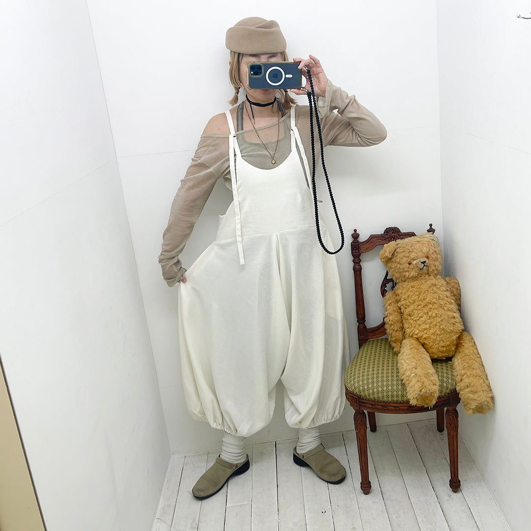 NEW GATHER ALL WHITE