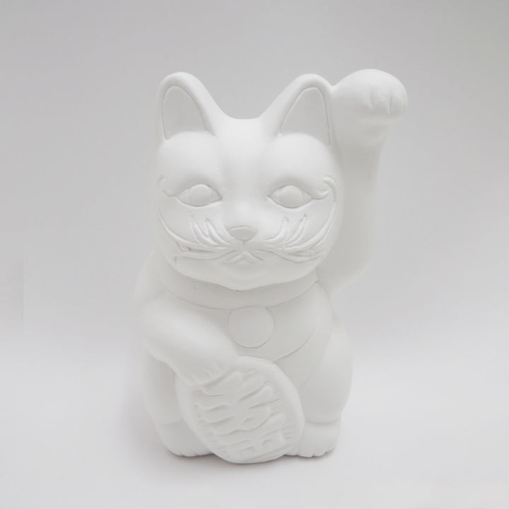 Plaster pot / Maneki cat