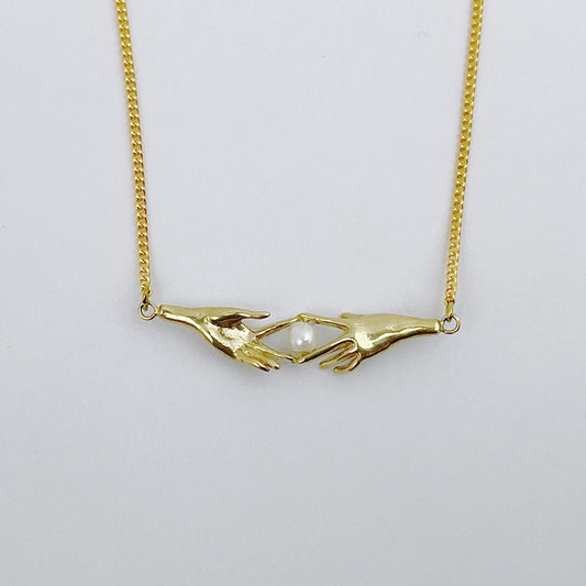&lt;Pre-order item&gt; Lien necklace [x corne]-brass-