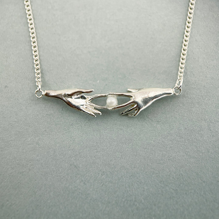 &lt;Sold out&gt; Lien necklace 【x corne】-sv925-