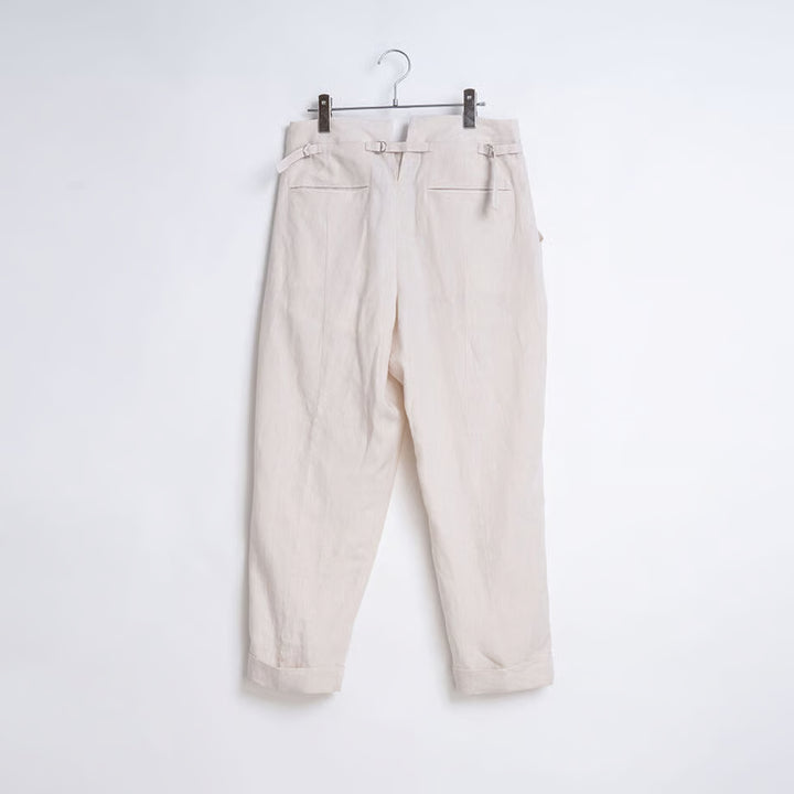【Aquvii wardrobe】linen control tack pants