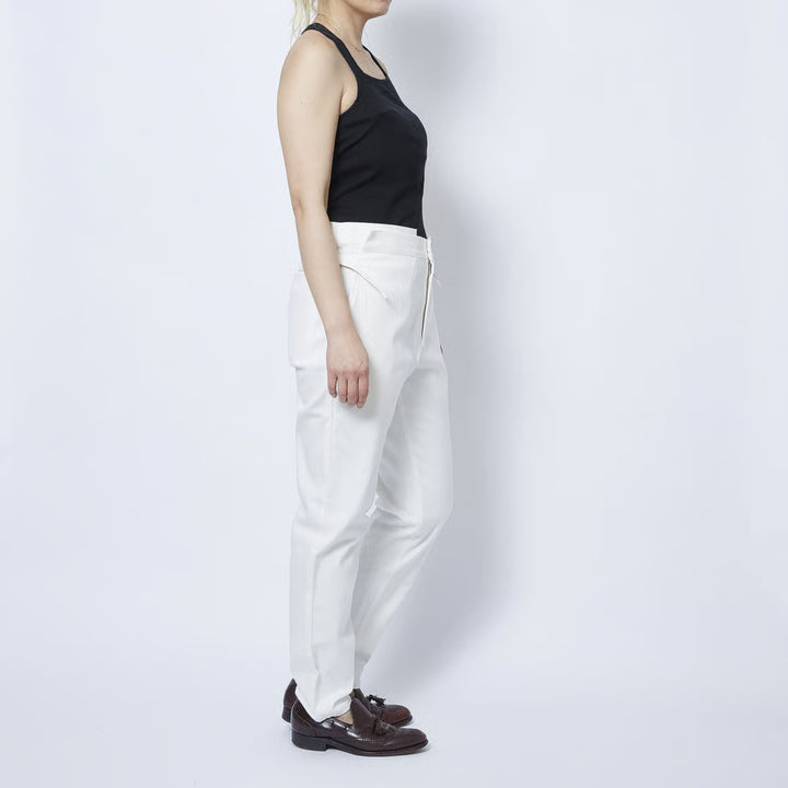 [Aquvii Jeans] ABBY (CONTROL PANTS) / WHITE denim