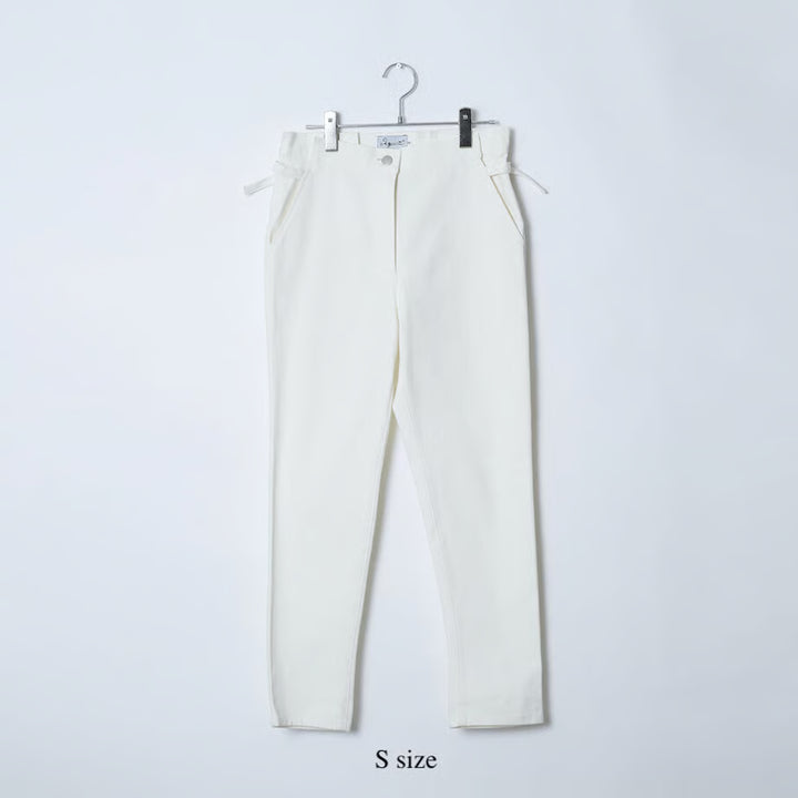 [Aquvii Jeans] ABBY (CONTROL PANTS) / WHITE denim
