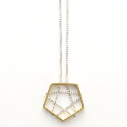 pentagon necklace