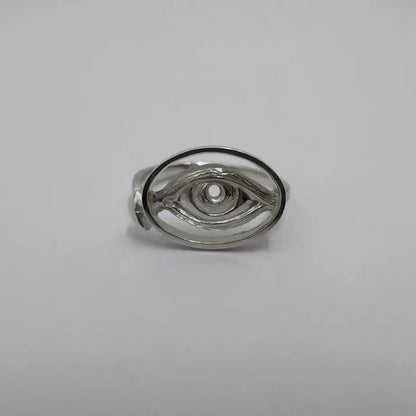 【Silver jewel】Glass ring sv925