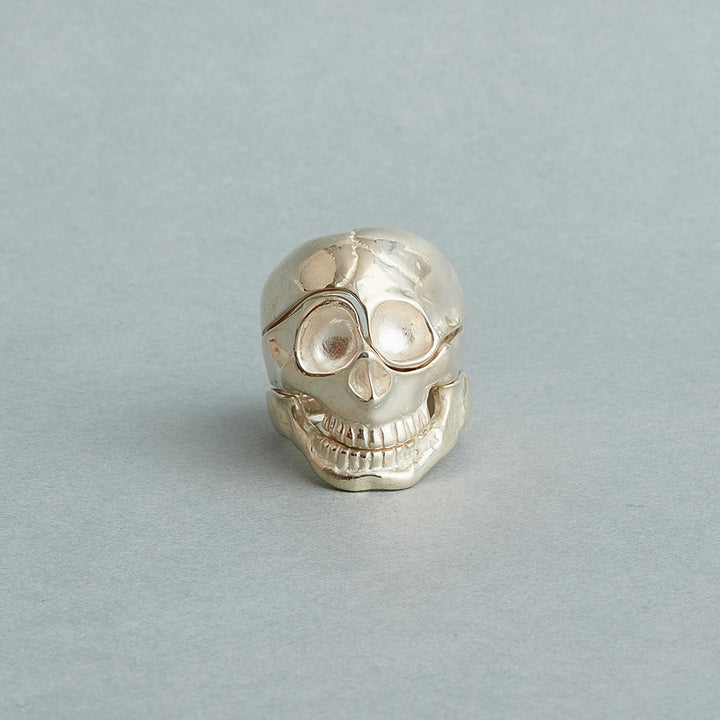 【Silver jewel】Skull parts ring sv925