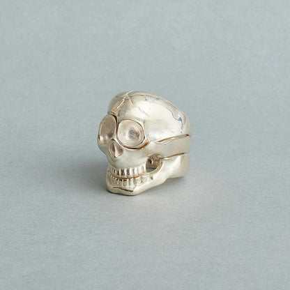 【Silver jewel】Skull parts ring sv925